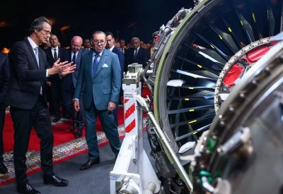 العاهل المغربي يطلق أشغال إنجاز مركب صناعي لمحركات الطائرات
