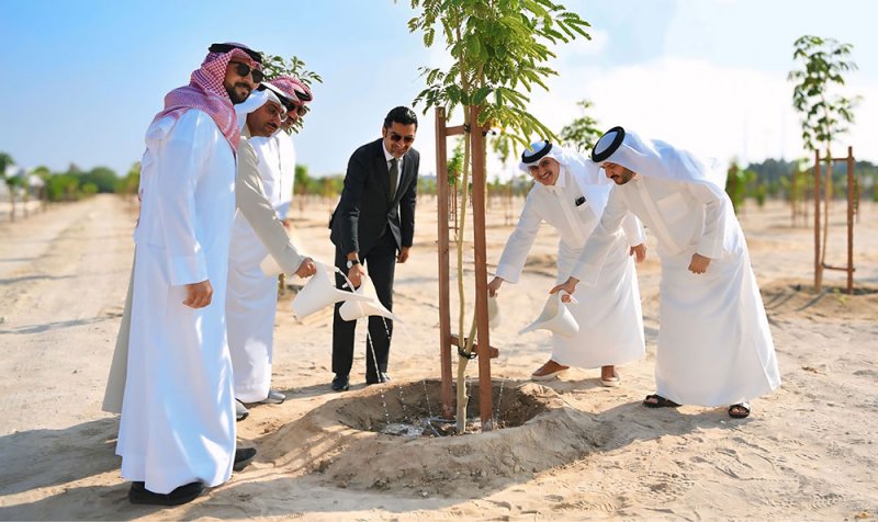 وزير شؤون البلديات والزراعة ومسؤولو الوزارة يشاركون في فعاليات "أسبوع الشجرة" بمدينة زايد