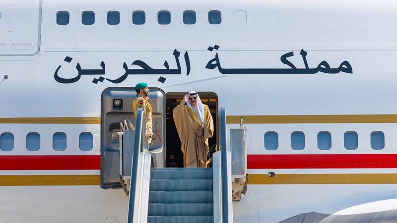 جلالة الملك المعظم يشيد بدور مصر في دعم حقوق الشعب الفلسطيني ومساعيها المقدرة للوساطة لوقف الحرب في غزة