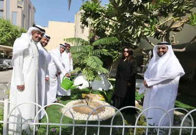 وزارة العدل والشؤون الإسلامية والأوقاف تشارك في فعاليات أسبوع الشجرة