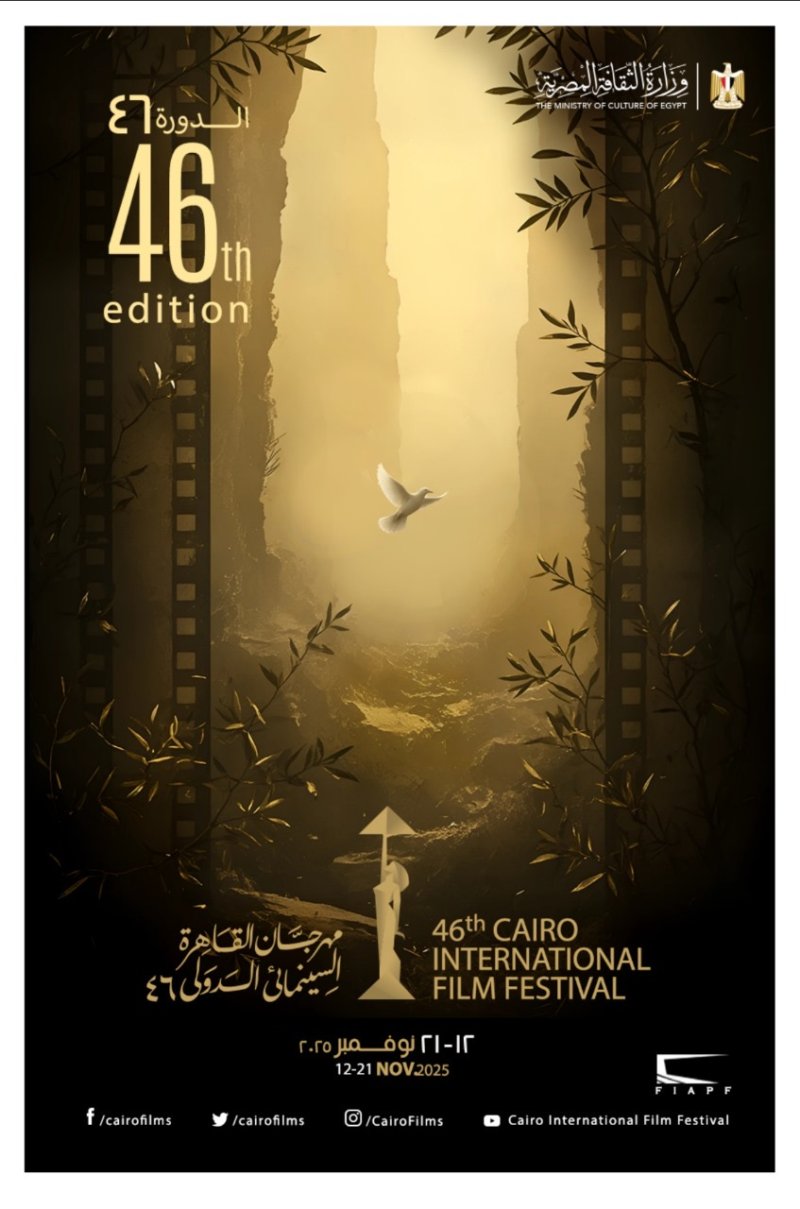 مهرجان القاهرة السينمائي الدولي يعلن عن البوستر الجديد لدورته الـ46