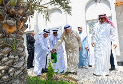 الأوقاف الجعفرية تشارك في فعاليات "أسبوع الشجرة"