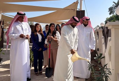مجموعة مسار تشارك في فعالية أسبوع الشجرة