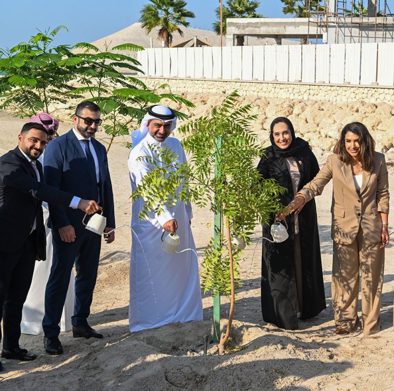 بنك الإسكان يشارك في فعالية أسبوع الشجرة