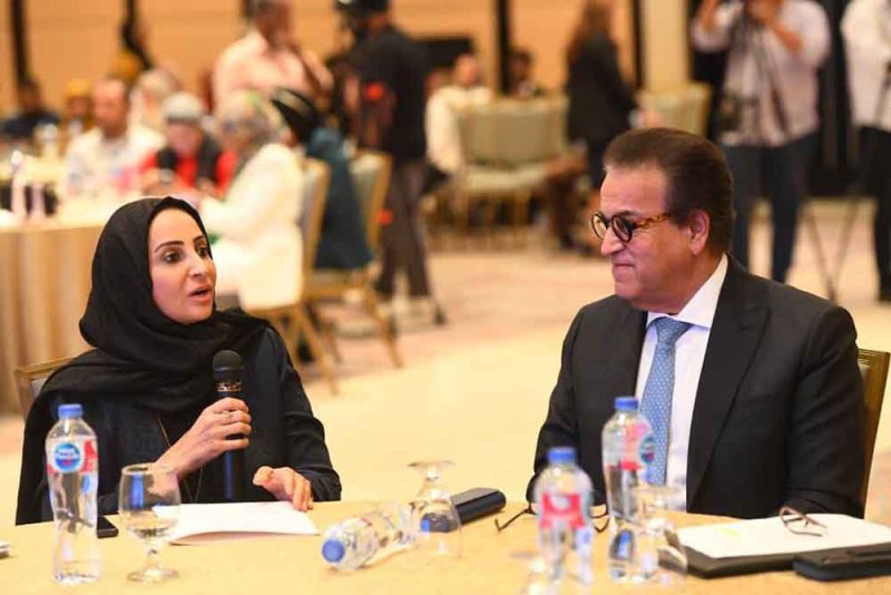 وزيرة الصحة تعقد سلسلة لقاءات ثنائية في القاهرة لتعزيز التعاون الصحي الإقليمي والدولي