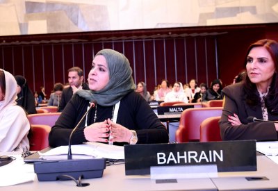 الزايد: مملكة البحرين كفلت للمرأة البحرينية حقها في المشاركة السياسية وصنع القرار دون قيود تشريعية أو مجتمعية