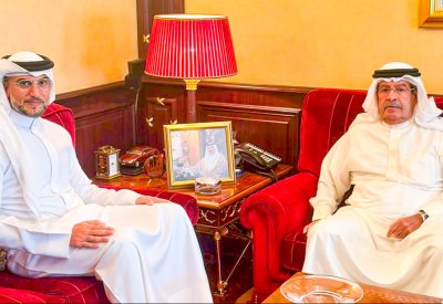 سمو الشيخ علي بن خليفة آل خليفة يستقبل رئيس مجلس إدارة شركة بابكو للتكرير