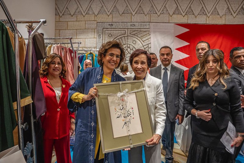 نتاج خير البحرين يشارك في جناح البحرين في البازار السنوي للسلك الدبلوماسي في الأردن