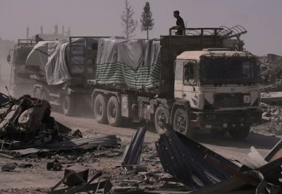حماس: دخول المساعدات إلى غزة ما زال محدوداً رغم وقف النار