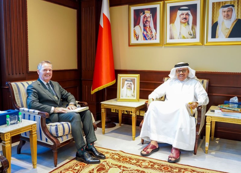 وزير الخارجية يستقبل المدير التنفيذي للمعهد الدولي للدراسات الاستراتيجية في الشرق الأوسط