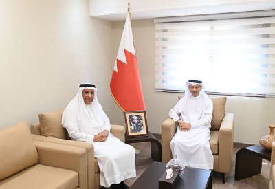 محافظ الشمالية يستقبل رجل الأعمال ناصر العريض