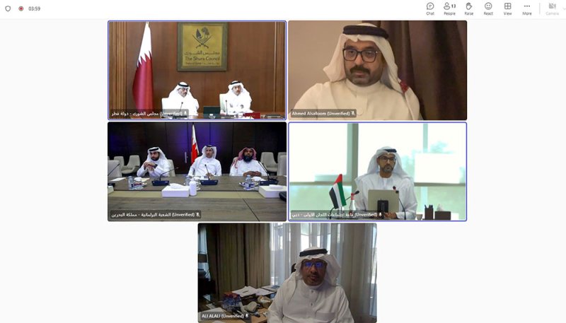 "الشعبة" تشارك في اجتماع تنسيقي خليجي حول اجتماع البرلمان الآسيوي في موسكو