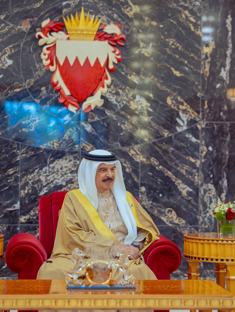 الملك المعظم يستقبل كبار المدعوين ورؤساء الوفود المشاركة في دورة الألعاب الآسيوية الثالثة للشباب
