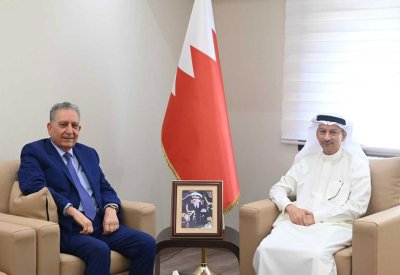 محافظ الشمالية يستقبل رجل الأعمال السيد أحمد جواهري