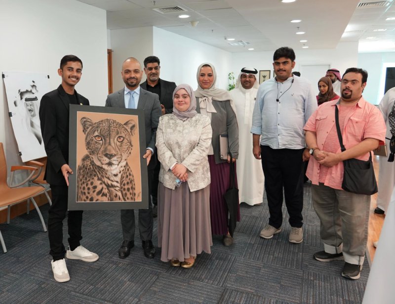 وزير التنمية الاجتماعية يستقبل الفريق الفائز بالجائزة الأولى في ملتقى "أولادنا" الدولي للفنون