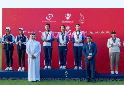 النادي الملكي للجولف يختتم بنجاح استضافة منافسات الجولف ضمن دورة الألعاب الآسيوية للشباب 2025