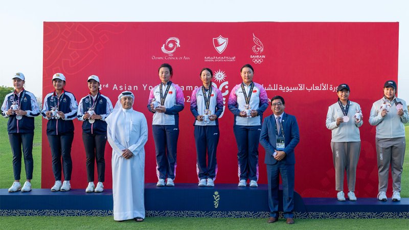 النادي الملكي للجولف يختتم بنجاح استضافة منافسات الجولف ضمن دورة الألعاب الآسيوية للشباب 2025