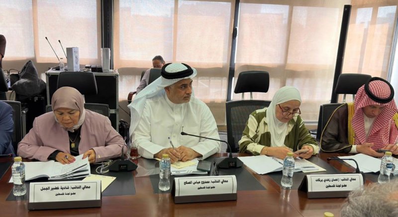 النائب ممدوح الصالح يشارك في اجتماع لجنة فلسطين بالبرلمان العربي