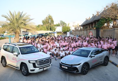 تويوتا البحرين و"نوت آ كولت" تنظمان فعالية جري خيرية دعماً لحملة "ثنك بينك" للتوعية بسرطان الثدي