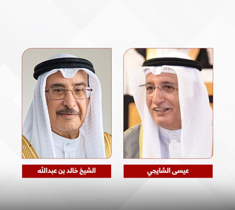 الشايجي يتلقى برقية تهنئة من الشيخ خالد بن عبدالله بمناسبة صدور قانون الصحافة