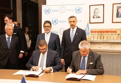 توقيع مذكرة تعاون بين "دراسات" والجمعية الإيطالية للمنظمة الدولية للتعاون في تطوير البحث العلمي