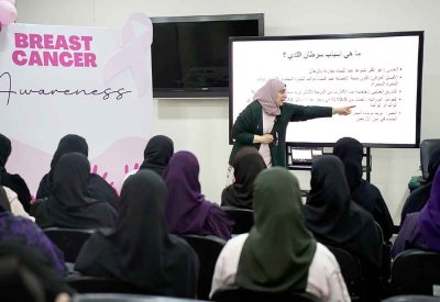 “أسري” تنظم فعالية توعوية بشأن سرطان الثدي بالتعاون “هايكير الطبي”
