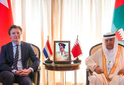 وزير شؤون الدفاع يستقبل وزير الدفاع في مملكة هولندا ورئيس اللجنة العسكرية للناتو