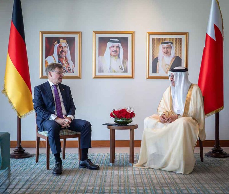 وزير الخارجية يلتقي مع وزير الخارجية في جمهورية ألمانيا الاتحادية