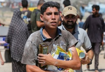 فيديو لنهب مساعدات في غزة.. روبيو يتهم حماس والأخيرة تنفي