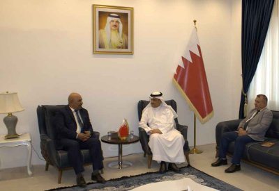 القنصل العام لمملكة البحرين في النجف يستقبل مدير مكتب التصديقات الخارجية العراقي
