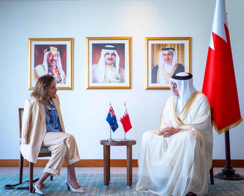 وزير الخارجية يلتقي مع وزيرة التنمية الدولية وقطاع الأعمال الصغيرة والشؤون المتعددة للثقافات في أستراليا