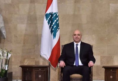 الرئيس اللبناني: لا خيار أمامنا سوى التفاوض لتحقيق الاستقرار
