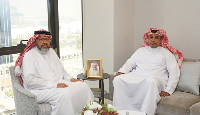 مدير عام الأوقاف السنية يستقبل النائب محمد الرفاعي عضو مجلس النواب