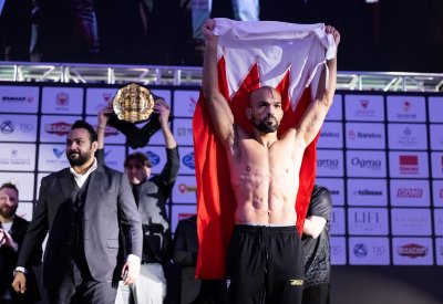 أجواء نارية في مواجهة “فيس أوف” لمقاتلي BRAVE 100