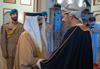 جلالة الملك المعظم يستقبل معالي وزير الداخلية بسلطنة عمان