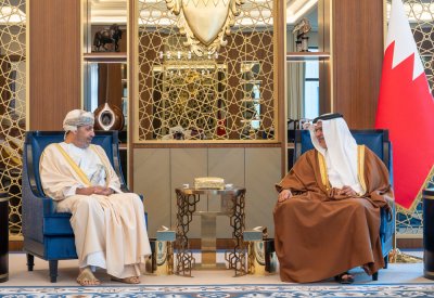 سمو ولي العهد رئيس مجلس الوزراء: الشراكة الاستراتيجية بين مملكة البحرين وسلطنة عمان وصلت لمستويات متقدمة بفضل ما تحظى به من حرص واهتمام من جلالة الملك المعظم وسلطان عمان