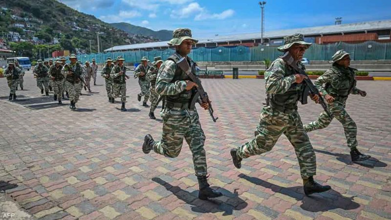 فنزويلا تعلن تنفيذ انتشار عسكري "ضخم" ردا على أميركا