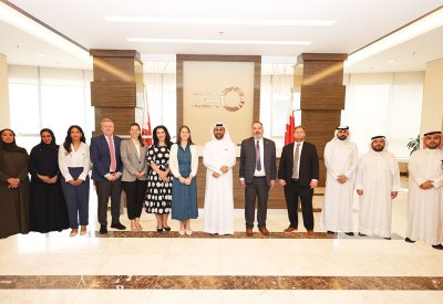 وفد من موظفي مجلسي النواب والشيوخ الأمريكي يزور الأمانة العامة للتظلمات بالبحرين