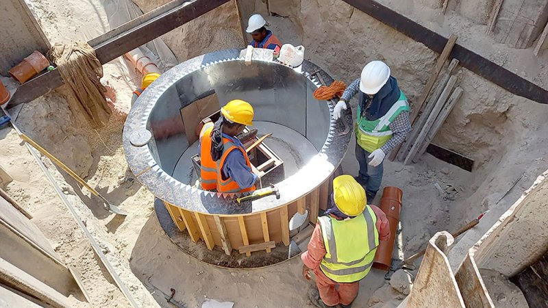 مجمع 1033 بالمالكية بلا “مجاري” منذ 16 عاما