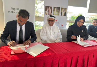 توقيع عقد تعاون بين بلدية المنطقة الشمالية وجمعية “كلين آب البحرين” لتعزيز جهود الحفاظ على النظافة العامة .