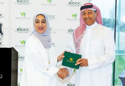النادي الملكي للجولف يقيم حفل استقبال رسمي لبطولة (تور 10)