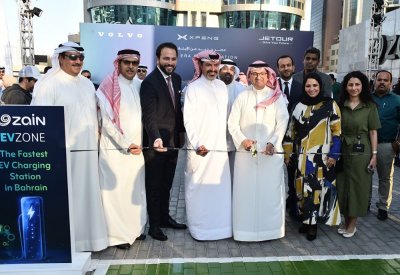 زين البحرين تطلق أسرع محطة شحن للسيارات الكهربائية في المملكة