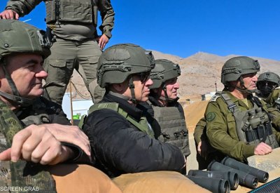 صور.. نتنياهو يدخل الجنوب السوري ويحدد أهدافه