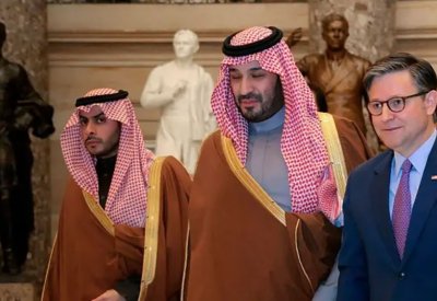 ولي العهد السعودي يعقد اجتماعات موسعة في الكونغرس