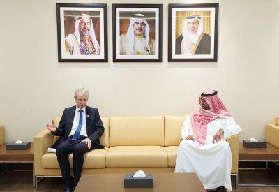 الرئيس التنفيذي لمركز "دراسات" يستقبل سفير مملكة بلجيكا لدى مملكة البحرين