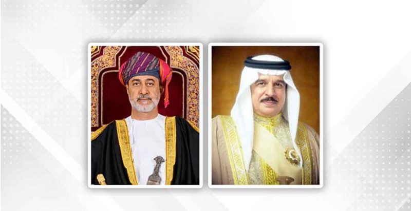 جلالة الملك المعظم يهنئ سلطان عمان بذكرى العيد الوطني