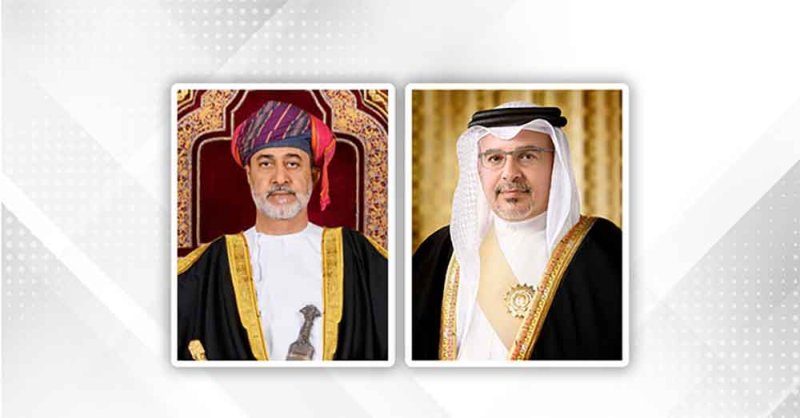 سمو ولي العهد رئيس مجلس الوزراء يهنئ سلطان عمان بذكرى العيد الوطني