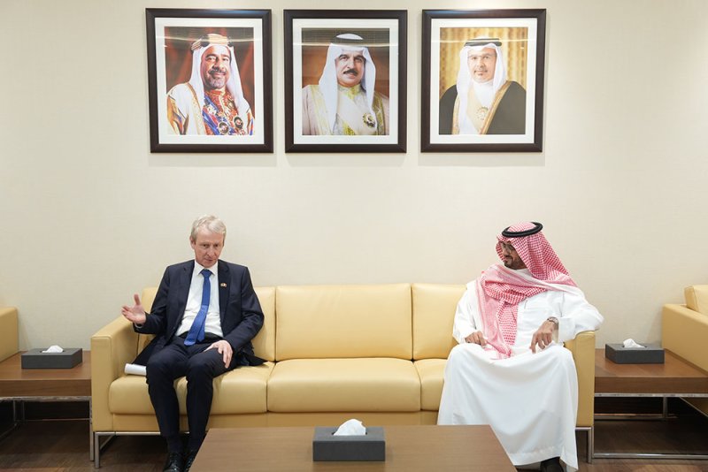 الرئيس التنفيذي لمركز "دراسات" يستقبل سفير مملكة بلجيكا لدى مملكة البحرين