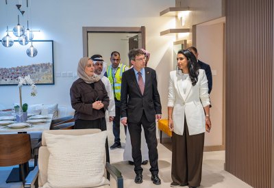 سفير جمهورية ألمانيا الاتحادية لدى مملكة البحرين يطلع ميدانياً على المشاريع الإسكانية بمدينة سلمان