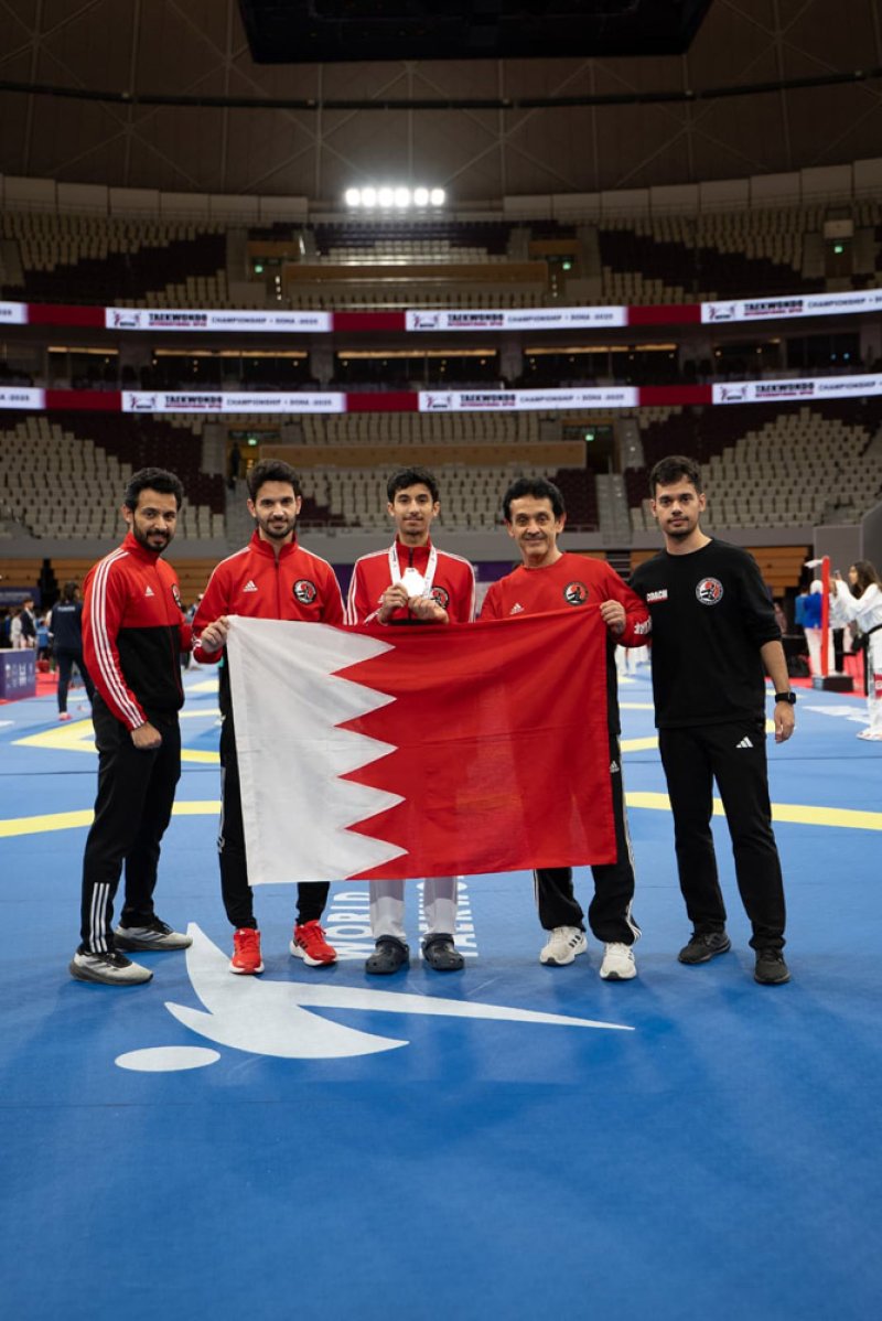 الفرق البحرينية تتألق في بطولة قطر الدولية للتايكواندو